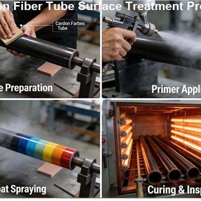 Carbon Fiber Tube Surface Treatment Processes: Sandblasting, Coating, Polishing – Which Is More Scratch-Resistant and Wear-Resistant?