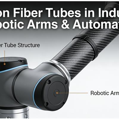 Using Carbon Fiber Tubes for Industrial Robotic Arms & Automation