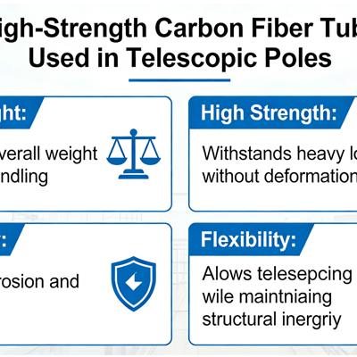 Why HighStrength Carbon Fiber Tubes Are Used in Telescopic Poles