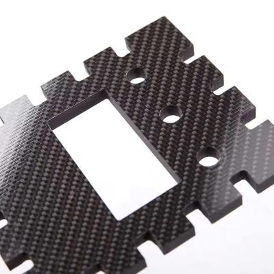 ODM/OEM Custom factory CNC carbon fiber cnc parts 0.2mm0.5mm1mm2mm3mm4mm5mm