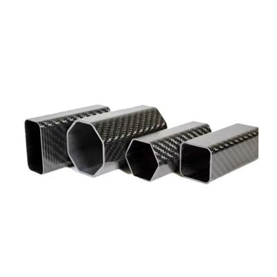 Custom factory 3k 100% carbon tube carbon fiber square tube twill matte 0.5m0.6m0.7m0.8m1m1.5m