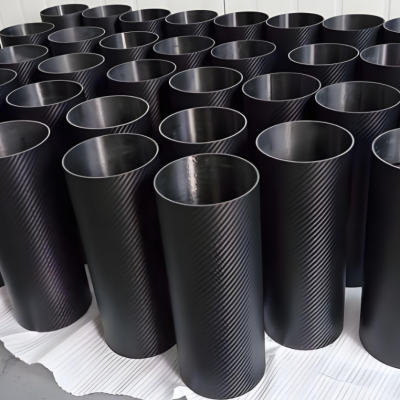 Custom carbon fiber glossy tube 3K  0.2mm0.5mm1mm2mm3mm4mm5mm 