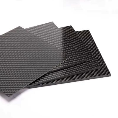 3k odm/oem custom carbon fiber sheet twill/plain matte/glossy 0.2mm0.5mm1mm2mm3mm4mm5mm