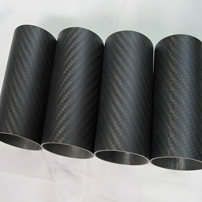 customized 3k Round carbon fiber thick-cut workpiece CNC cutting