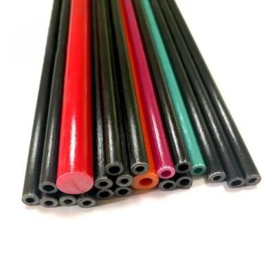 High Strength FRP Pultruded Fiberglass Round Tube/building materials type fiberglass tubing