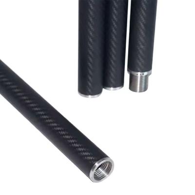 3k 100% custom Carbon fiber camping tent bracket carbon fiber telescopic bracket tube